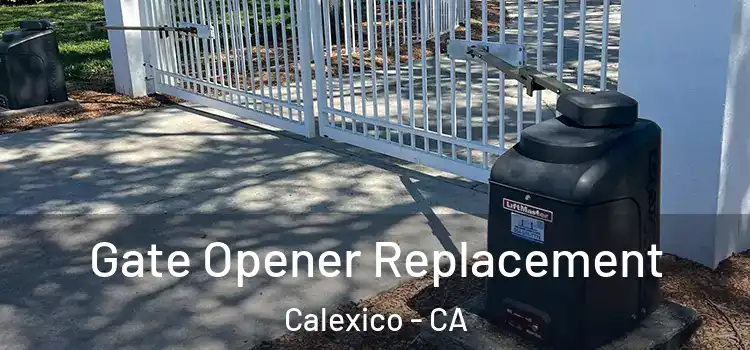 Gate Opener Replacement Calexico - CA