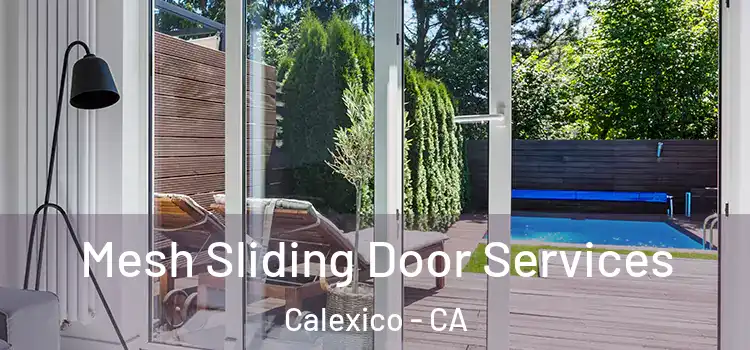 Mesh Sliding Door Services Calexico - CA
